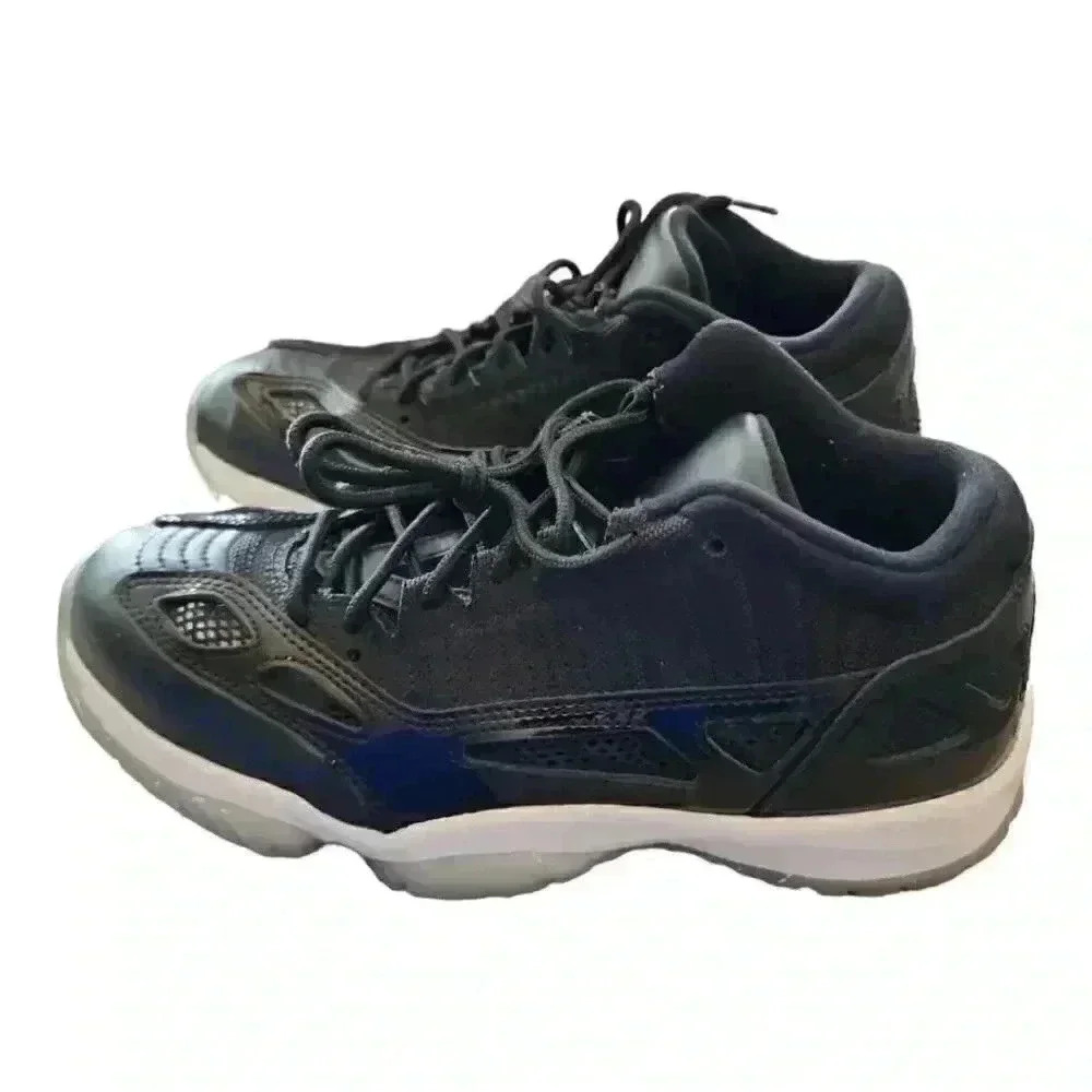 Jordan 11 Retro Low Le Space Jam Black Mens Size 7.5 - Picture 8 of 9
